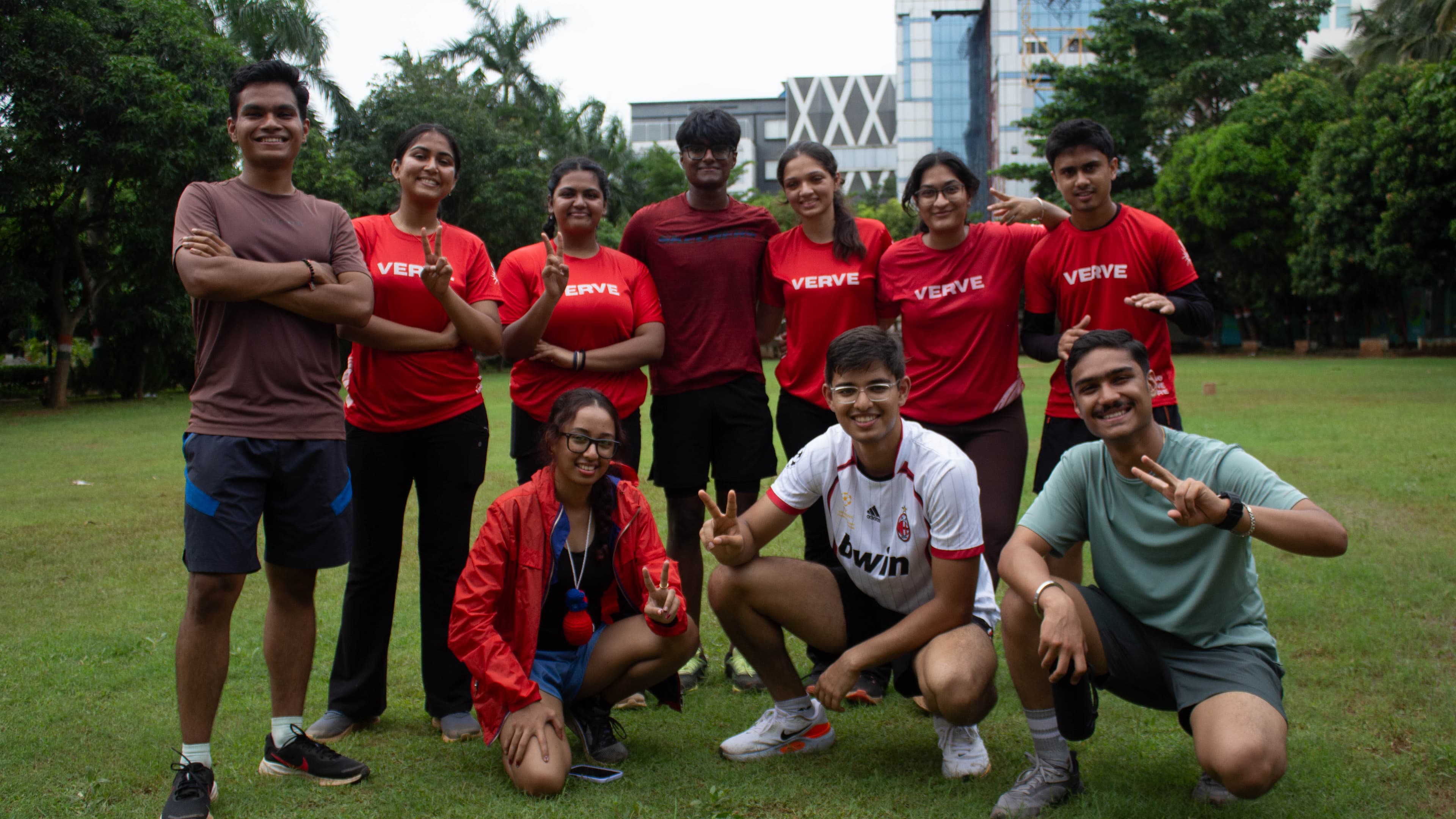 The Verve run club team